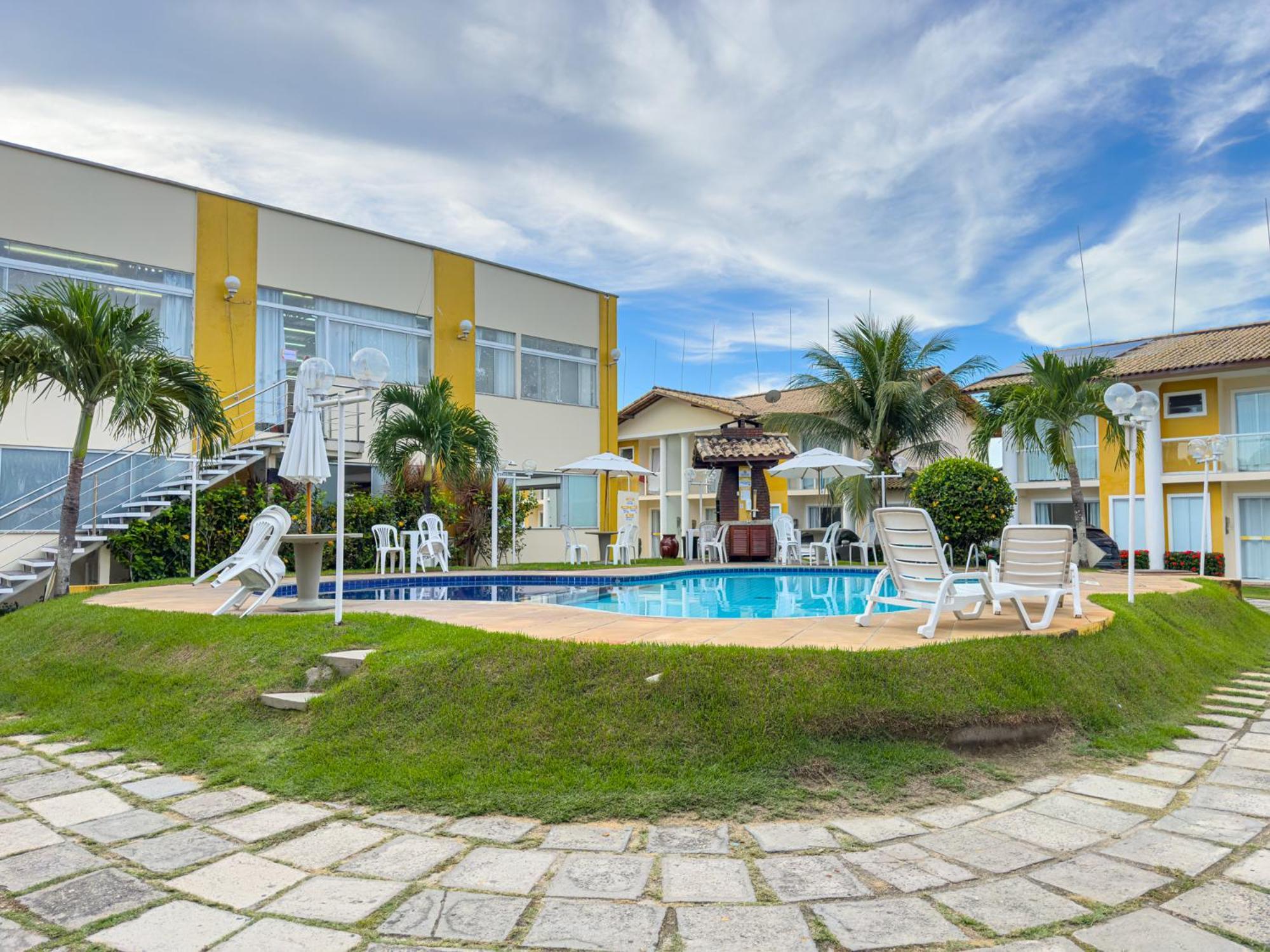 Flat Em Residencial! Praia De Taperapuan! Porto Seguro Exterior photo